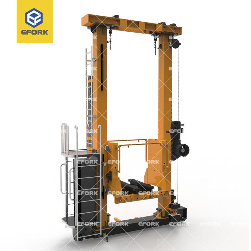 Double-column stacker