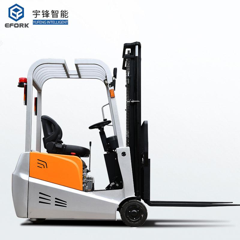 3 wheel electric forklift