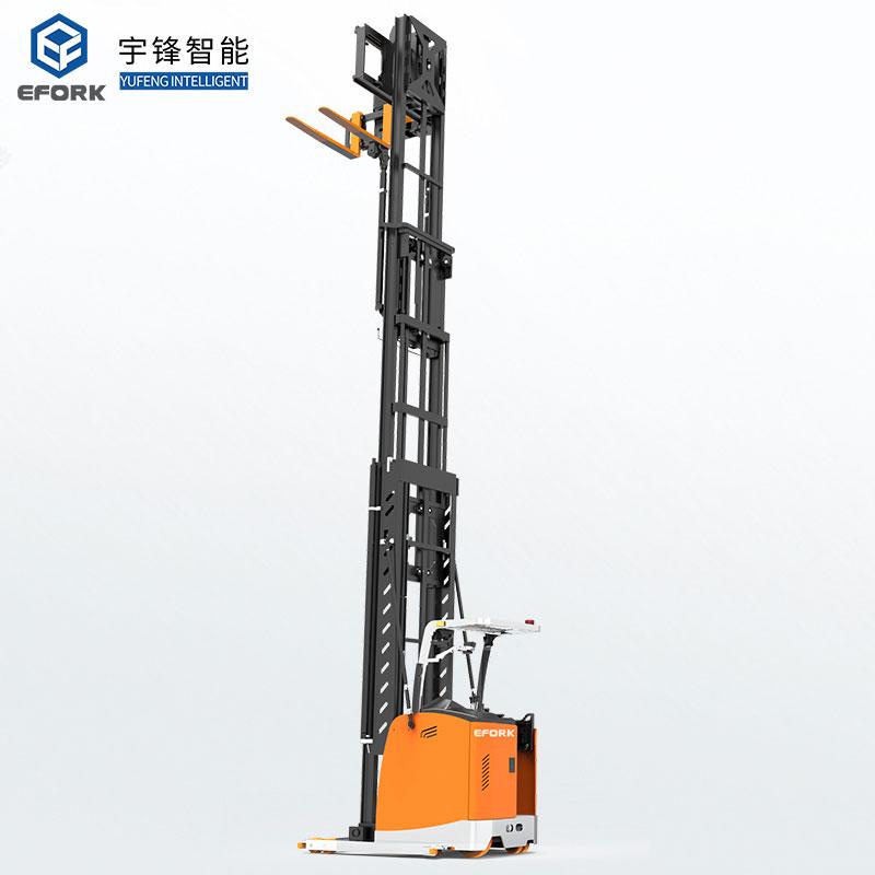 3-way electric pallet stacker forklift