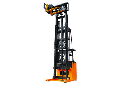 Apa itu forklift stacker tiga arah listrik?